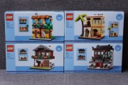 LEGO 4x DOMY ŚWIATA 40583 / 40590 / 40594 / 40599 NOWE