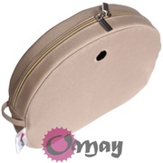Piaskowy organizer do Obag MOON LIGHT naturalny dopasowany wkład OMAY