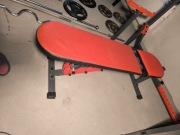 Ławka dwustronnie regulowana ławeczka skos ujemny