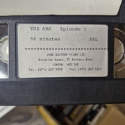 Rzadkie VHS! The Ark Ep. 1 Jane Balfour Films, kopia dystrybucyjna PAL 90's