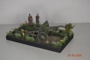 Armata wz.13 105 mm Diorama 1/35