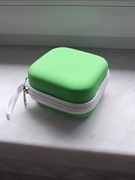 Etui podróżne na słuchawki zielone 