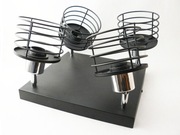 LAMPA SUFITOWA 4 PUNKTOWA PLAFON ŻYRANDOL EDISON LOFT LED E27