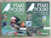 Ptaki Polski atlas z kalendarzem obserwatora cz 1,2