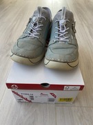 Sneakersy RIEKER 51565-10 r 40 damskie niebieskie buty sportowe