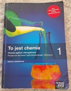 To jest chemia PODRĘCZNIK 1 + MATURALNE KARTY PRACY 1 - zakres rozszerzony 