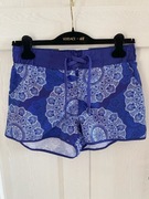 Letnie sportowe szorty damskie spodenki surfingowe boho print