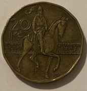 Czechy. 20 koron 2002. 