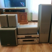 Kino Yamaha HTR-5630RDS + DVD-S540 + głośniki 5+1