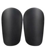 Mini Ochraniacze piłkarskie Czarne 8x5 cm 