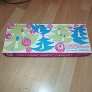 Stary z PRL-U komplet choinkowy Polam Pabianice 16 punktów 