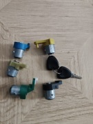 Zestaw wkładek zamka do drzwi Kangoo 1 1998r.