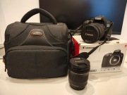 Aparat CANON EOS 800D + dwa obiektywy + torba + namiot
