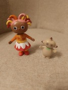 Dwie figurki z bajki Dobranocny Ogród