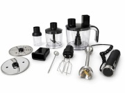 Ogromny Zestaw Mikser Ręczny Rozdrabniacz Siekacz Blender 4W1 Sencor 1500 W