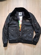 Sprzedam nową kurtkę skórzaną pilotkę Aeronautica Militare – czarna XL