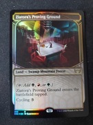 MTG top Ziatora's Proving Ground * showcase FOIL