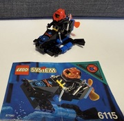 LEGO Aquazone 6115 - Skuter Akwarekin, komplet z instrukcją