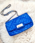 Kobaltowa torebka pikowana Atmosphere Vintage y2k bag primark 80 90 00s