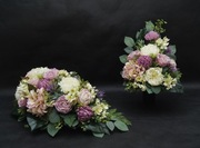 Kompozycja na grób - komplet wiosenny