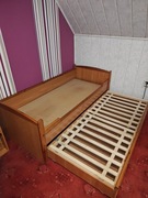 Łóżko wysuwane 1/2 osobowe bez materacy