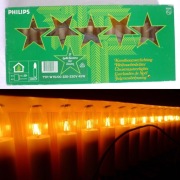 Lampki choinkowe Philips 15szt świeczki retro białe-ciepłe