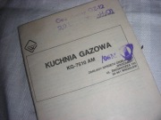 instrukcja obsługi gwarancja kuchnia gazowa