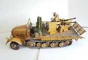 Model kartonowy SdKfz 7/1 