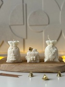 Świeca sojowa zestaw 3szt Silent Night Święta prezent | noya