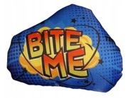 ZABAWKA PISZCZĄCA DLA PSA PODUSZKA MIĘKKA TMC NIEBIESKA BITE ME