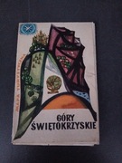 Mapa turystyczna Gór Świętokrzyskich. PRL