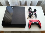 Sony PlayStation 4, PS4, CUH-1004A, 500GB, pad, okablowanie