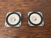 głośniki 2 OHM 20W zestaw głośników 2 sztuki 100mm x 100mm