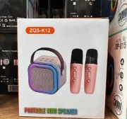 Zestaw muzyczny karaoke dla dzieci głośnik I 2x mikrofon 