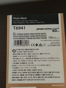 Tusz Epson T6941 700 ml oryginalny + kolory