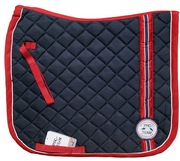 Czaprak wszechstronny HKM Pro Team "Dynamic" - granatowy