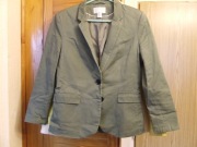 damska marynarka szaro-zielona roz.38 H&M