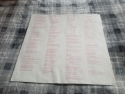 Loudness -Thunder in the east wkładka z tekstami do płyty winylowej 