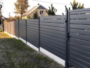 Ogrodzenia nowoczesne z profili przęsła pod wymiar