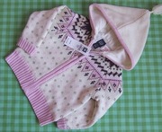 GAP sweterek ocieplany wełna  98 / 3 lata  NOWY  