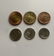 Czechy zestaw 6 monet 2021