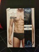 Sloggi męskie czarne rozmiar M 2 pack