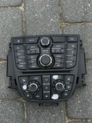 Panel klimatyzacji i radia opel astra J