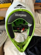 Kask rowerowy Bluegrass Explict Zielony Full Face Rozmiar L 58-60 cm