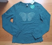 Bluzka Okaidi z motylem 12 lat