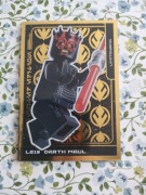 Karta kolekcjonerska LEGO Star Wars Darth Maul