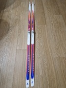 Narty biegowe z łuską Fischer XC 195 cm + salomon sns profil