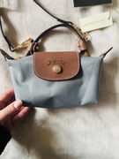 Longchamp xs szara śliczna prawie nowa metki 