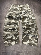 Spodnie camo moro cargo vintage baggy sk8 y2k