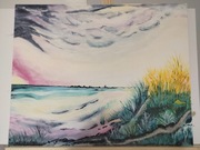 Bajeczny pejzaż - akryl na płótnie  PREZENT 